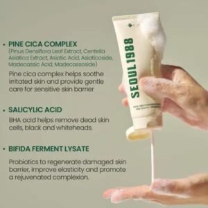 KSECRET SEOUL 1988 Cleansing Foam : Pine Cica 1% + Probiotics